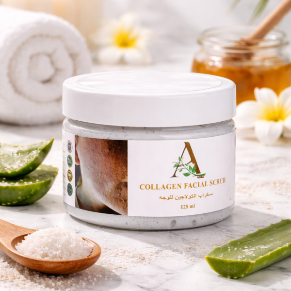 مقشر الوجه بالكولاجين